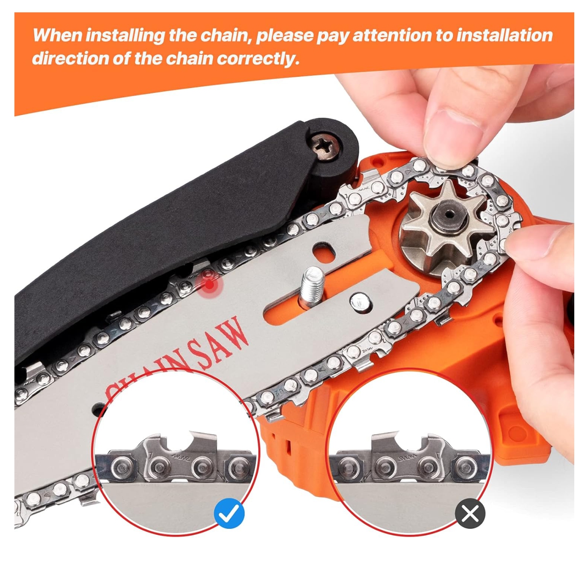 Miniatura 4 de Cadena Repuesto 6 Pulgadas sierra